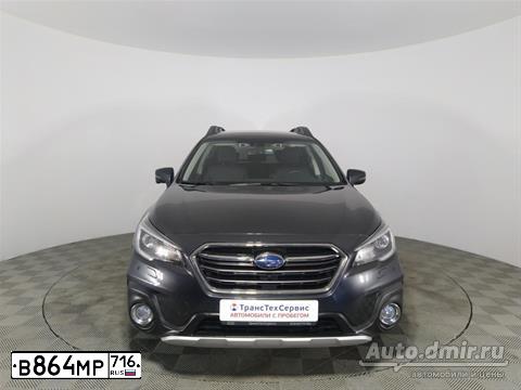 Фото автомобиля SUBARU OUTBACK, 2018 — госномер Н363СА716. Цвет: темно-серый