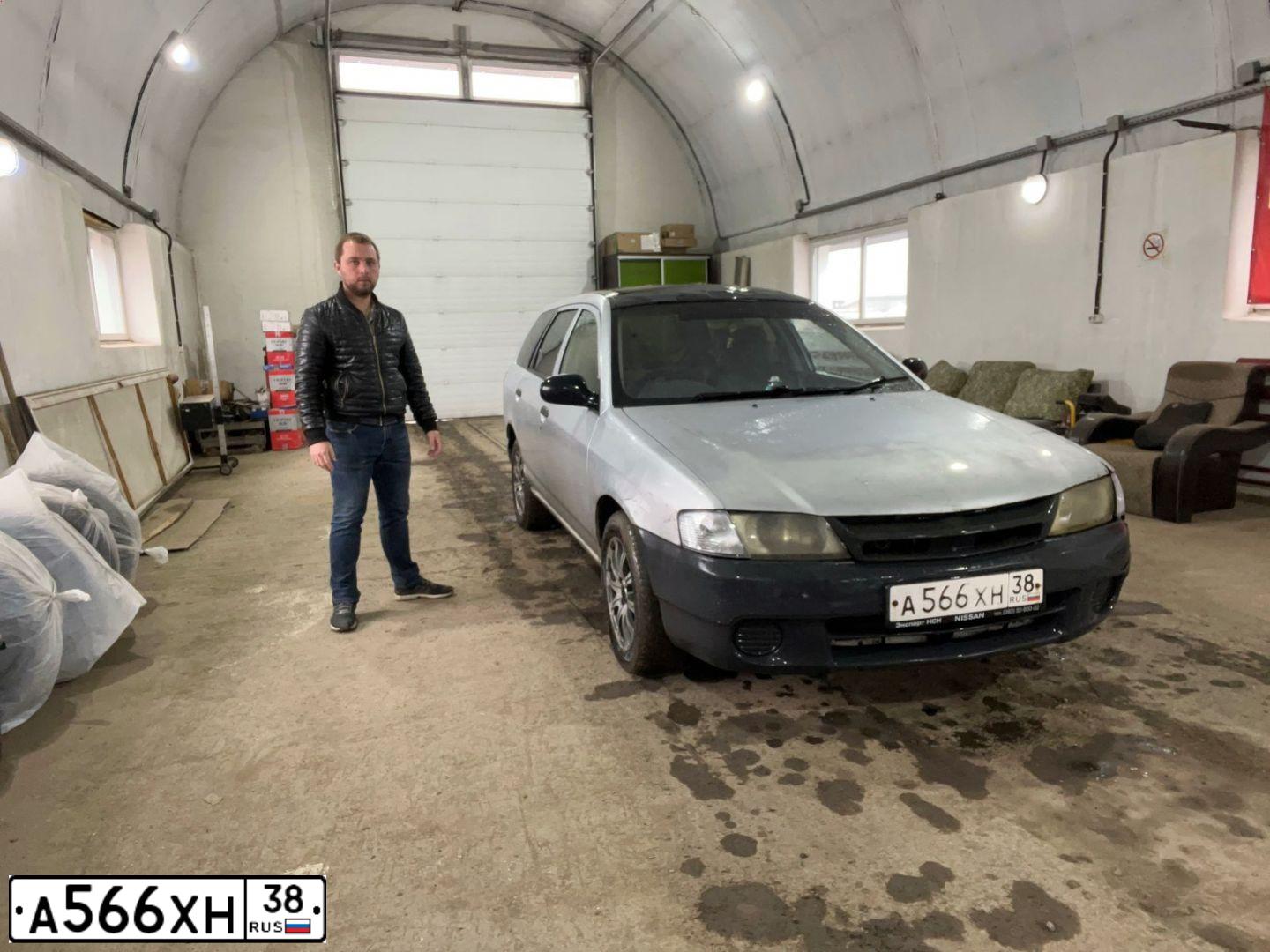 Фото автомобиля НИССАН АD, 1999 — госномер С669НХ38