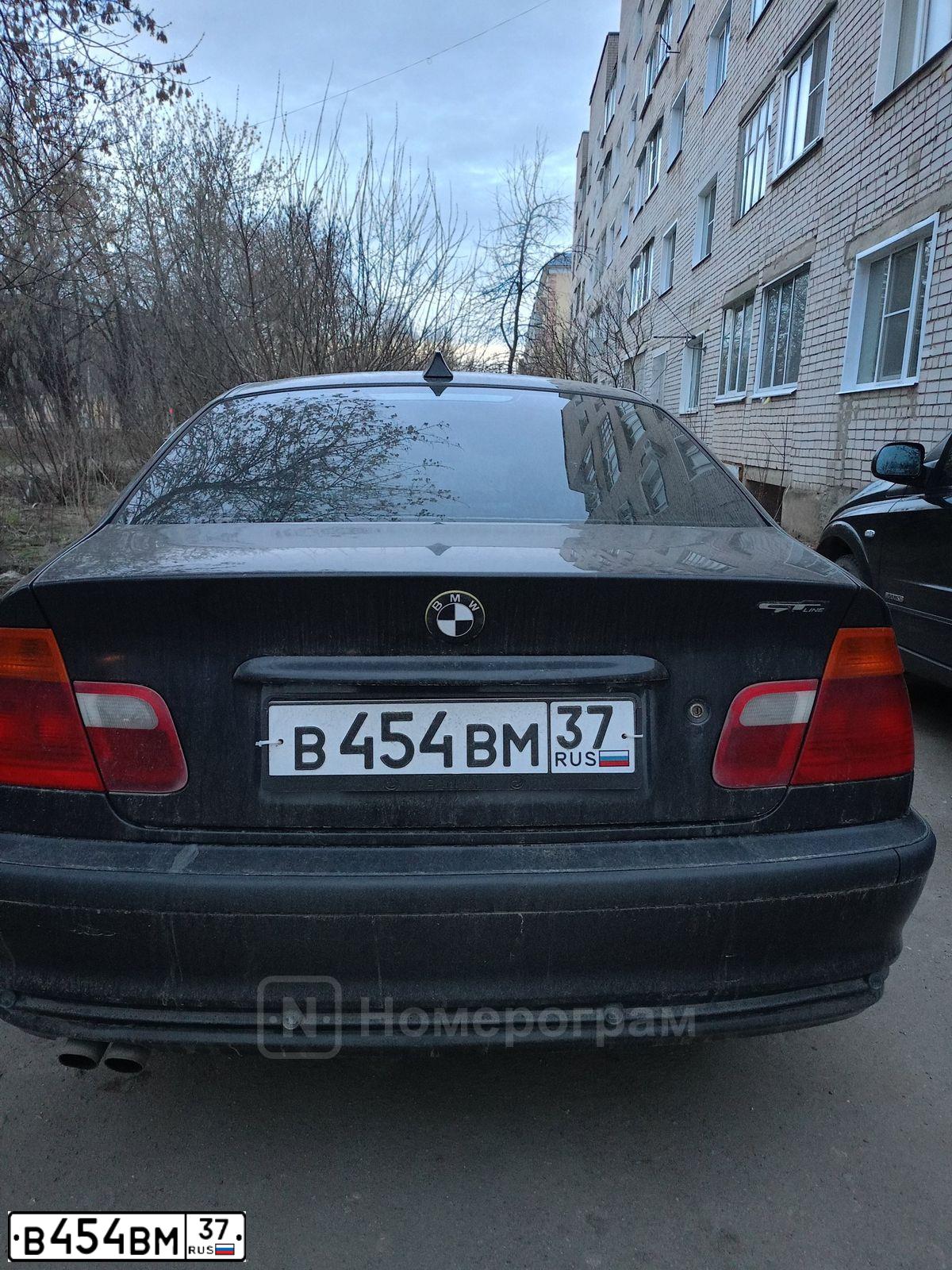 Фото автомобиля BMW SERIE 3, 2000 — госномер А950РК21. Цвет: ЧЕРНЫЙ
