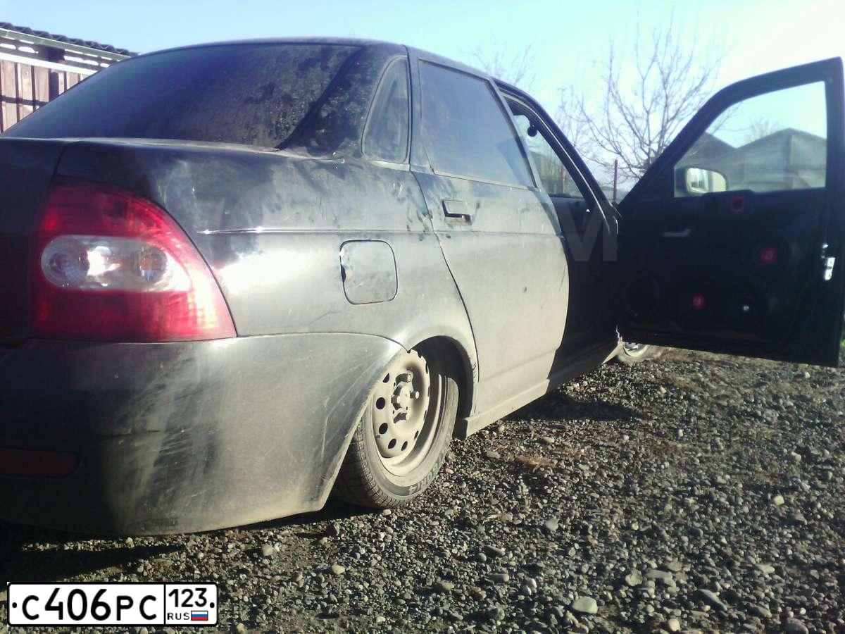 Фото автомобиля LADA 2170 PRIORA, 2010 — госномер М417НН761. Цвет: Сине-Черный