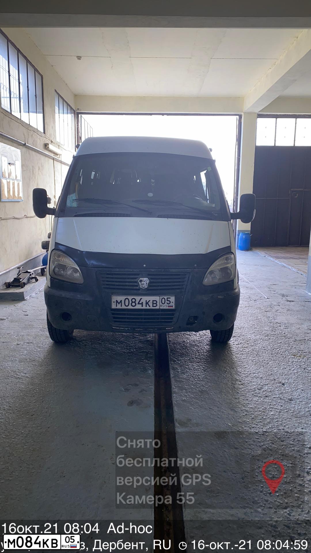 Фото автомобиля GAZ 3221 GAZEL, 2011 — госномер М084КВ05. Цвет: Белый