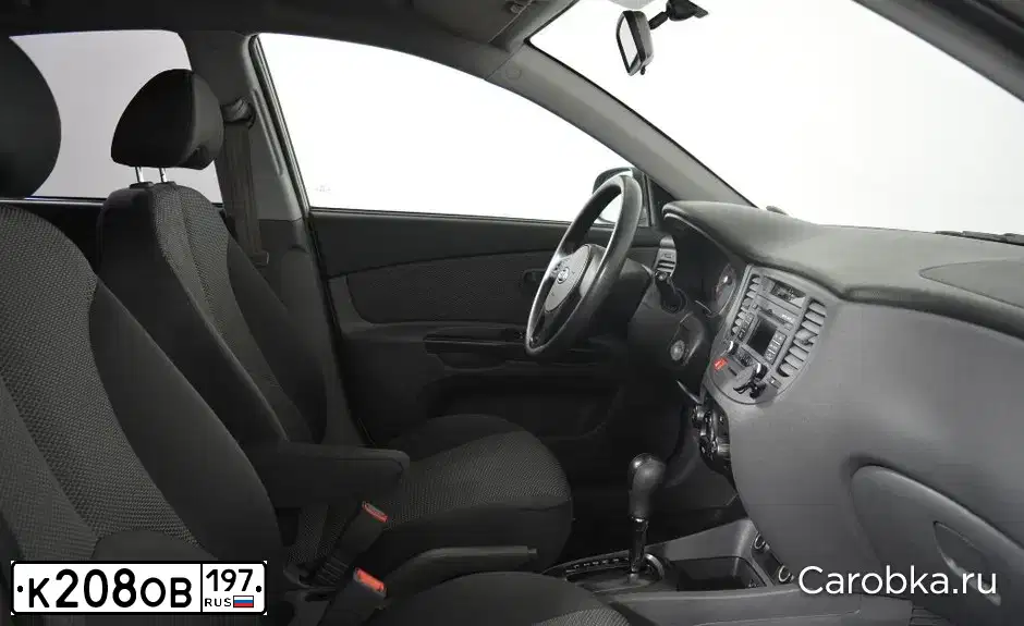 Фото автомобиля KIA RIO, 2011 — госномер К208ОВ197. Цвет: БЕЖЕВЫЙ