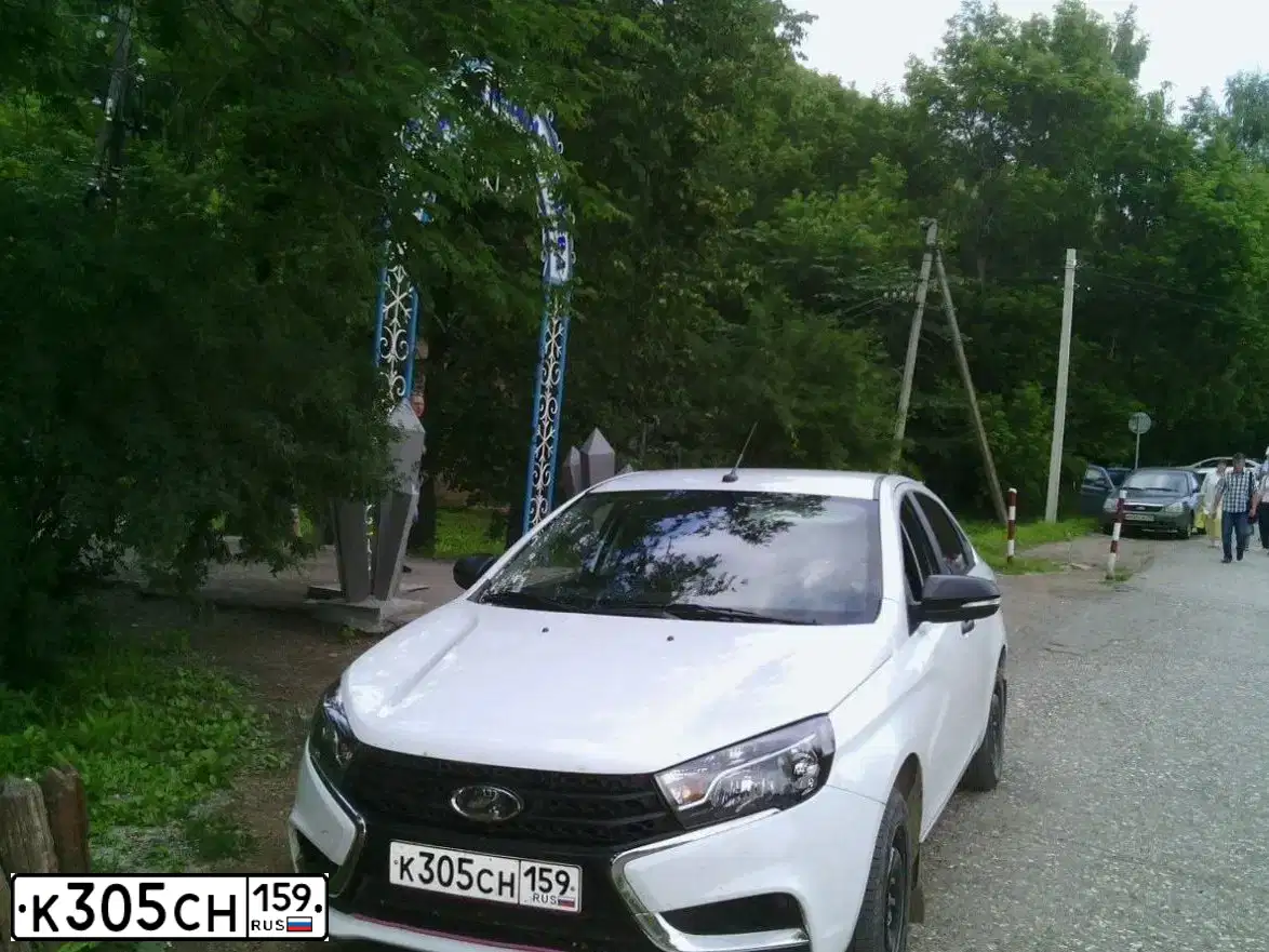 Фото автомобиля LADA VESTA, 2017 — госномер К305СН159