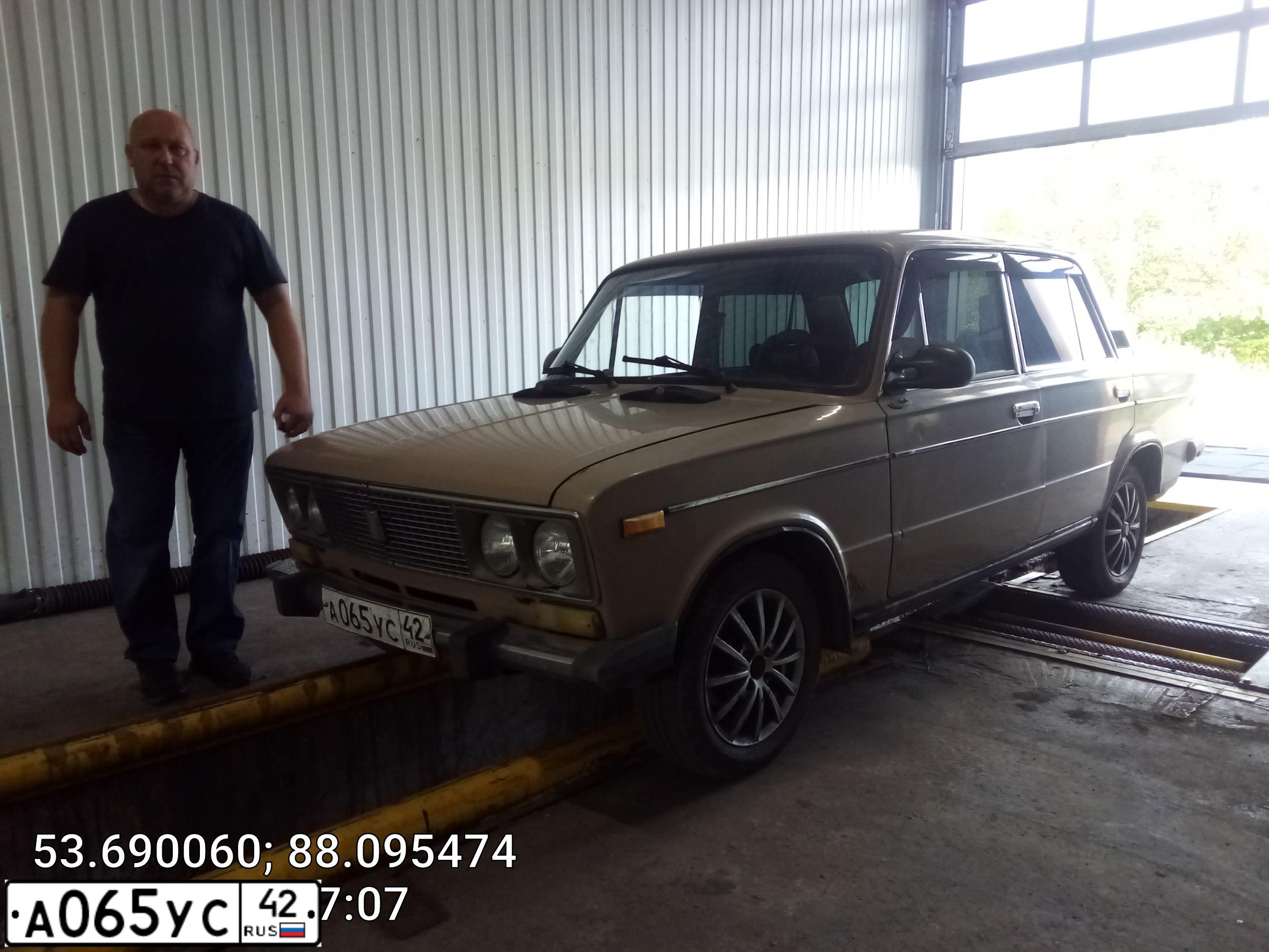 Фото автомобиля LADA 2106 LADA, 1987 — госномер А065УС42. Цвет: ТЕМНО-БЕЖЕВЫЙ
