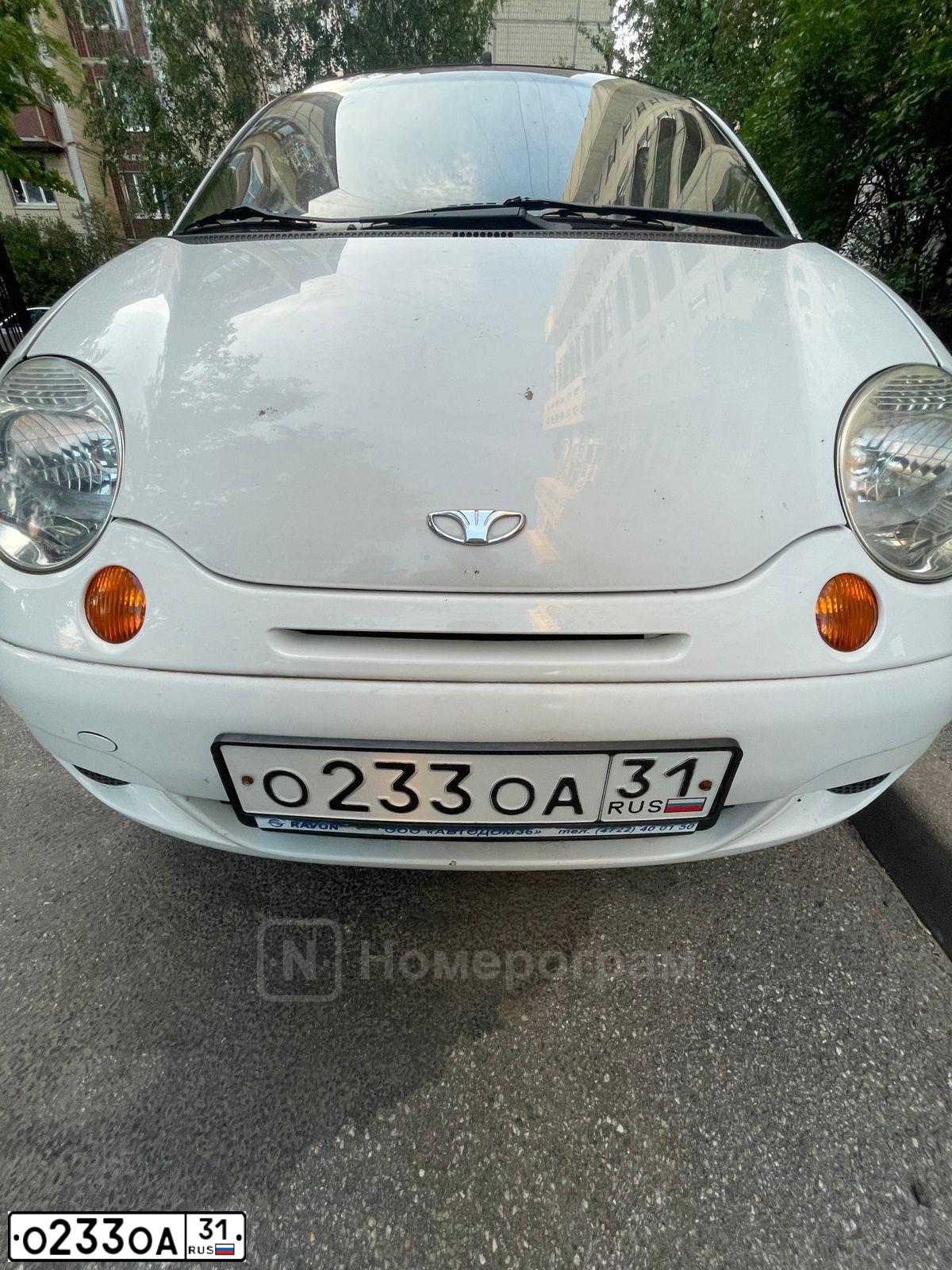 Фото автомобиля DAEWOO MATIZ, 2013 — госномер К370СМ147