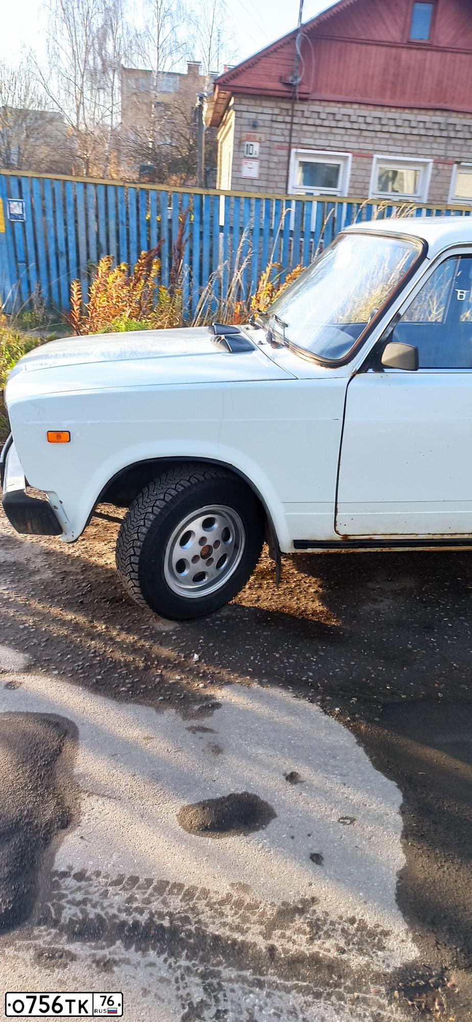 Фото автомобиля LADA 2104, 1997 — госномер О756ТК76. Цвет: Белый