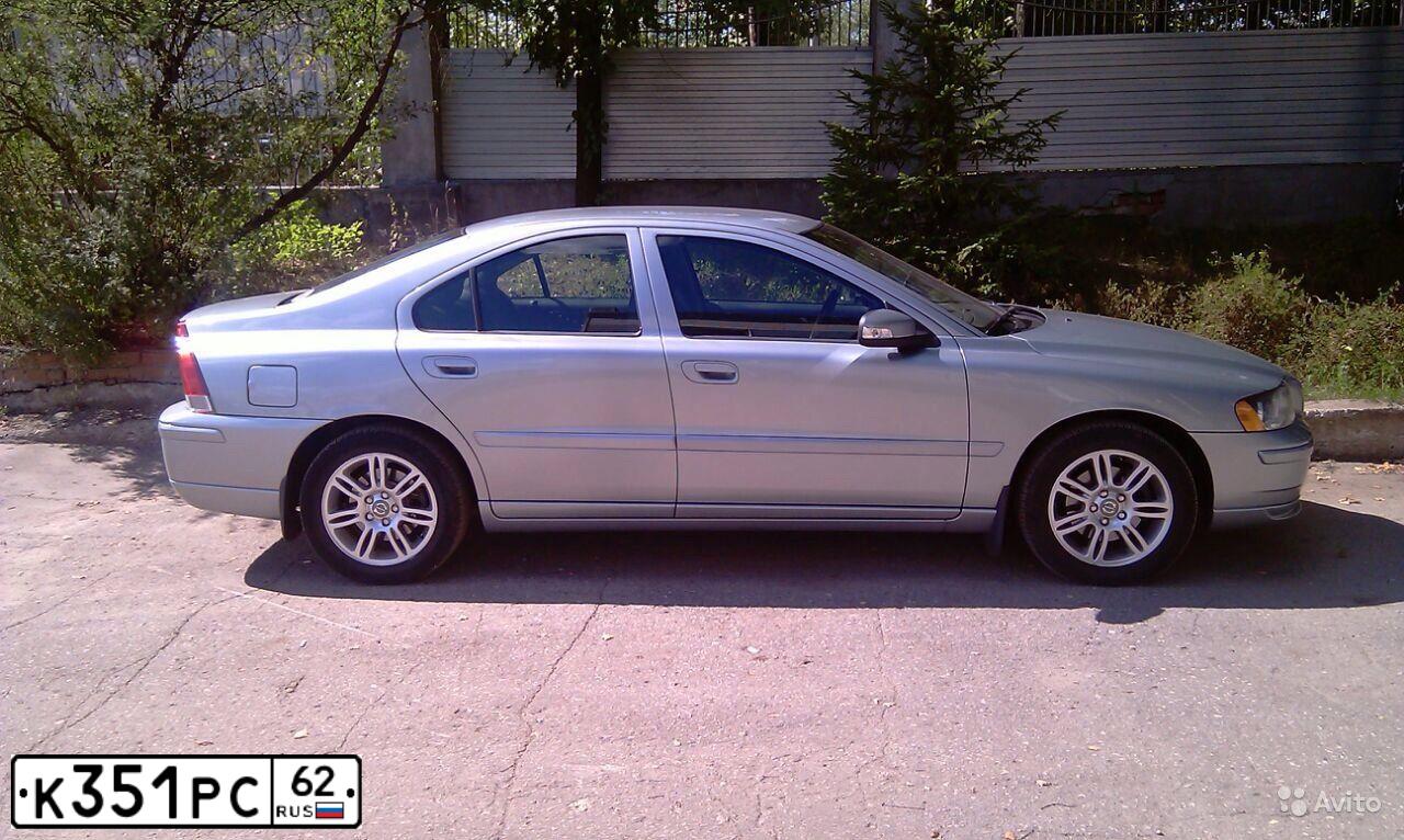 Фото автомобиля VOLVO S60, 2007 — госномер А677АН116. Цвет: СЕРЕБРИСТЫЙ