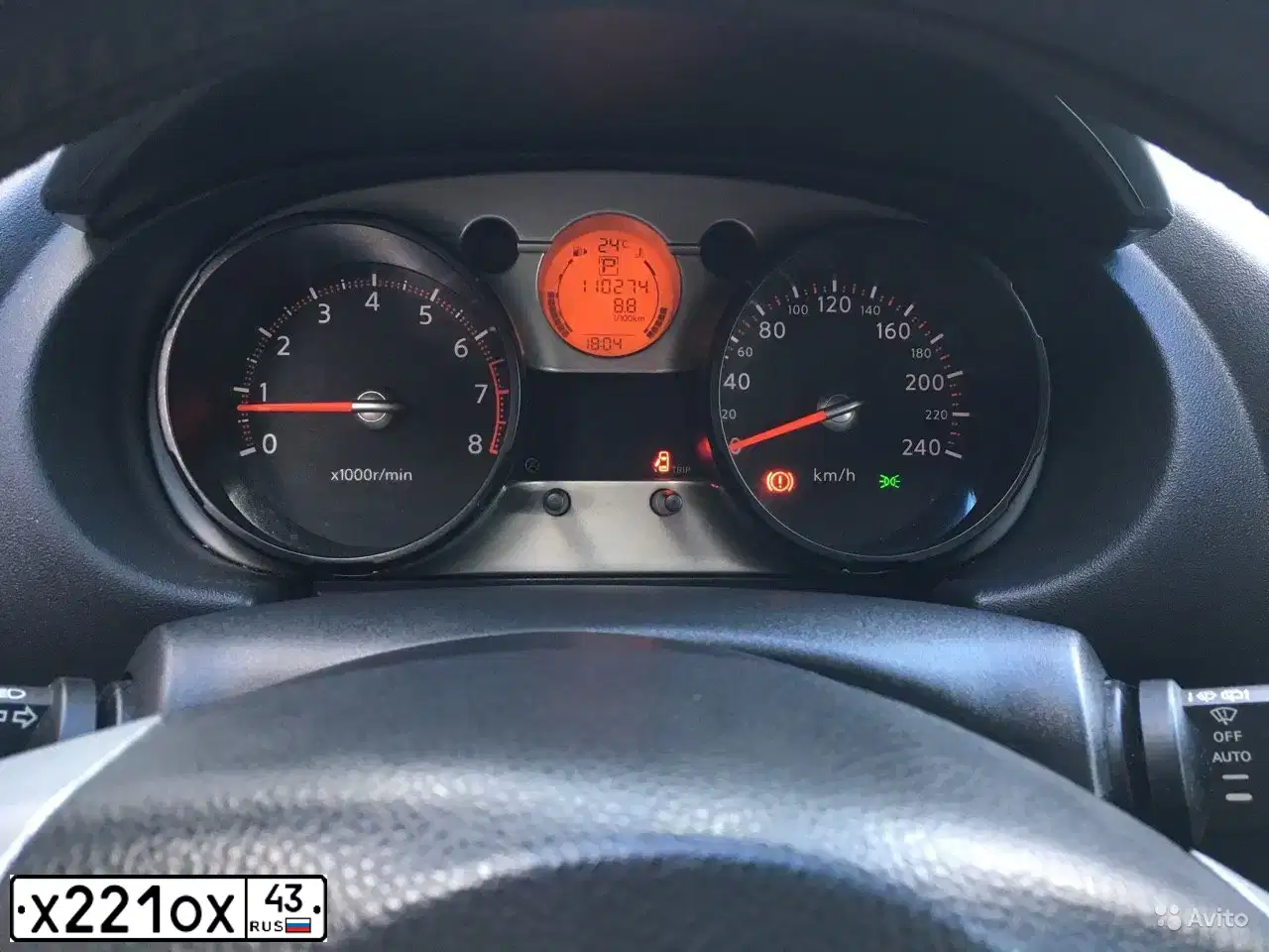Фото автомобиля NISSAN QASHQAI, 2008 — госномер В821ТЕ43. Цвет: СЕРЫЙ