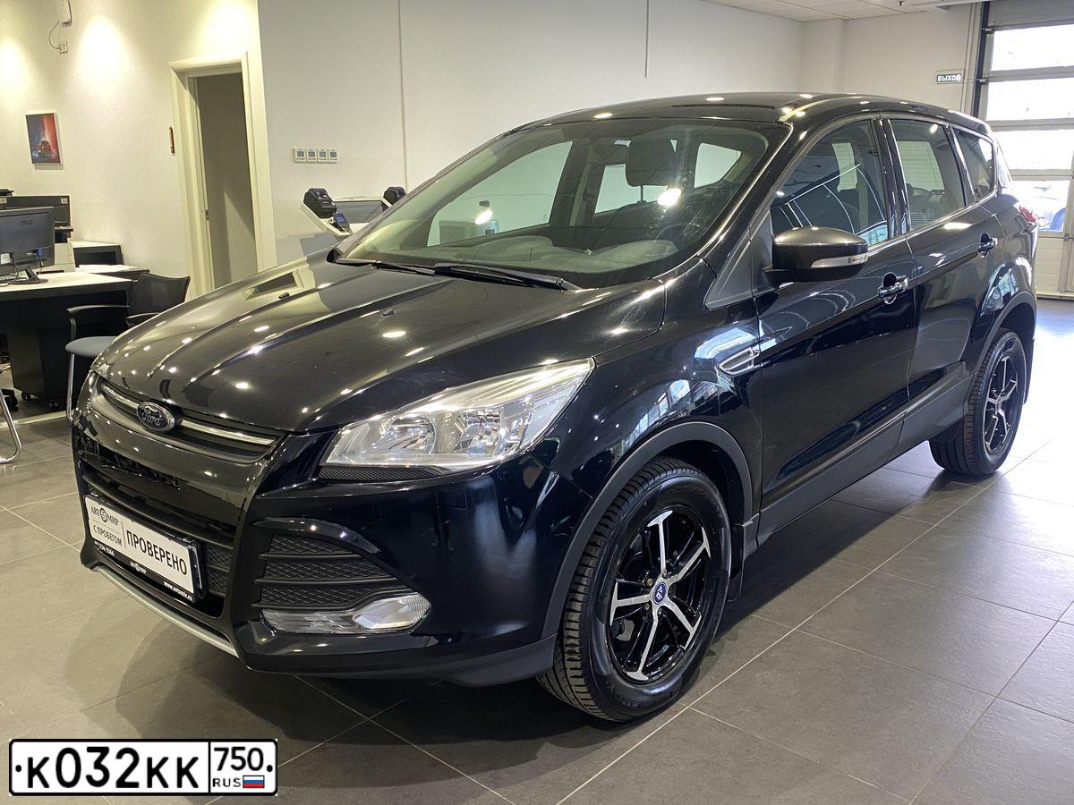 Фото автомобиля FORD KUGA, 2014 — госномер К032КК750. Цвет: ЧЕРНЫЙ