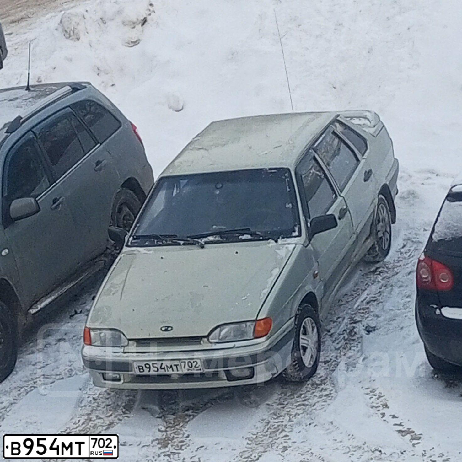 Фото автомобиля LADA 2115 SAMARA, 2003 — госномер В954МТ702. Цвет: СЕРЕБРИСТ ЖЕЛТО-ЗЕЛЕНЫЙ