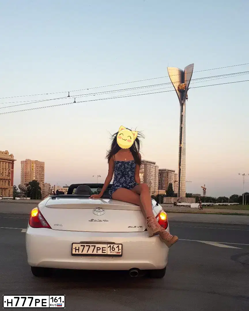 Фото автомобиля TOYOTA CAMRY, 2005 — госномер Н777РЕ161. Цвет: БЕЛЫЙ