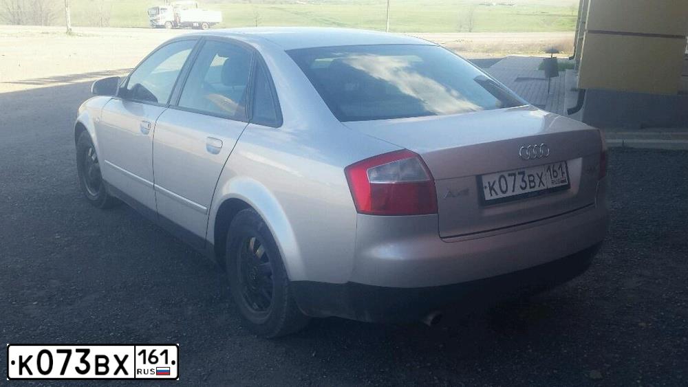 Фото автомобиля AUDI A4, 2001 — госномер М801ВХ82. Цвет: СЕРЕБРИСТЫЙ
