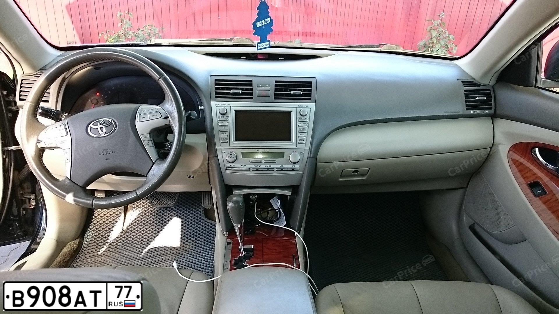 Фото автомобиля TOYOTA CAMRY, 2011. Цвет: ЧЕРНЫЙ
