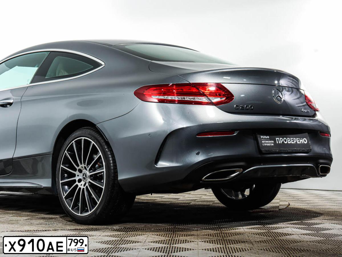 Фото автомобиля MERCEDES-BENZ C200, 2017 — госномер Т277АХ977. Цвет: СЕРЫЙ