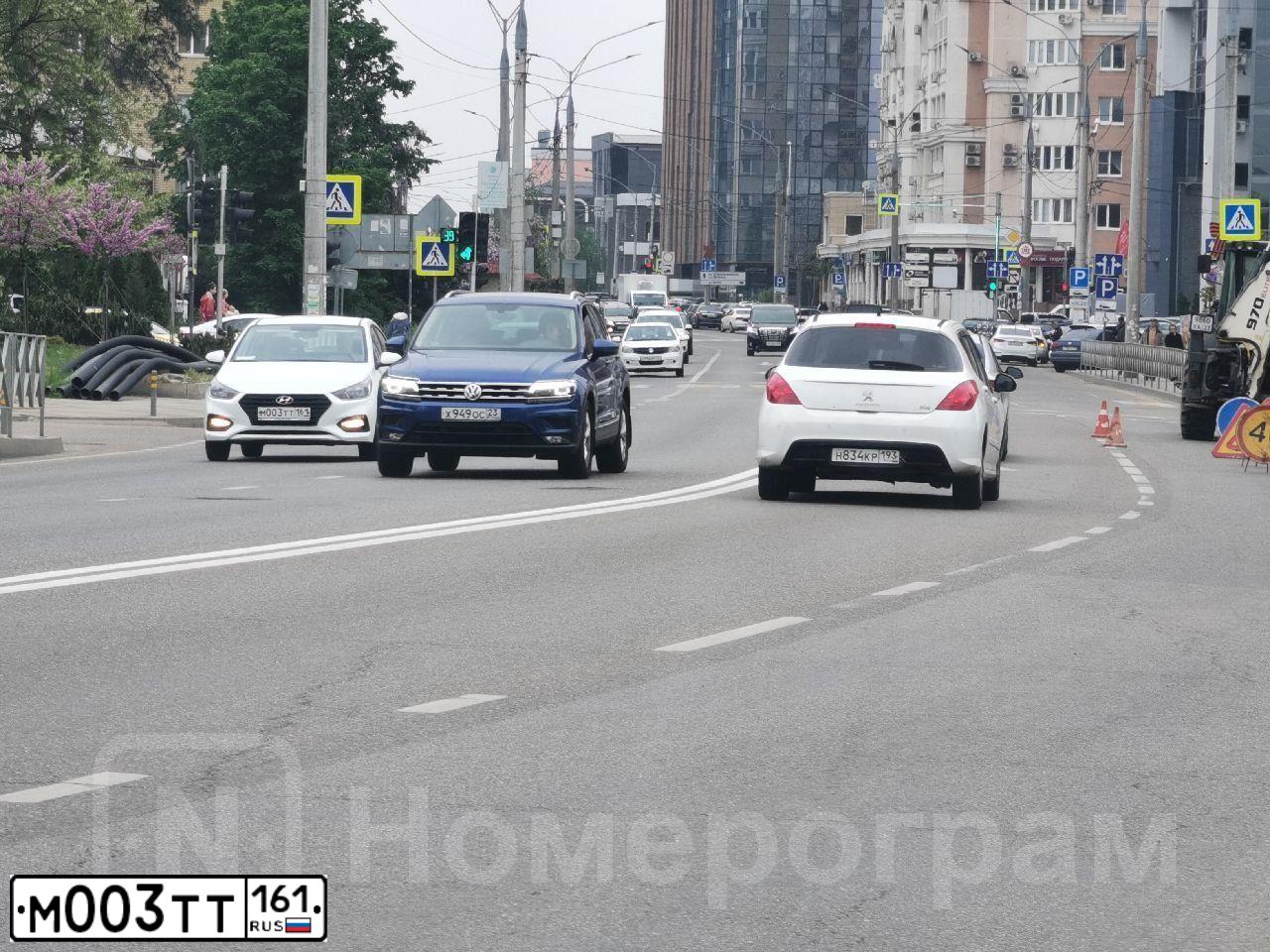 Фото автомобиля HYUNDAI SOLARIS, 2018 — госномер О977ЕР193. Цвет: Белый