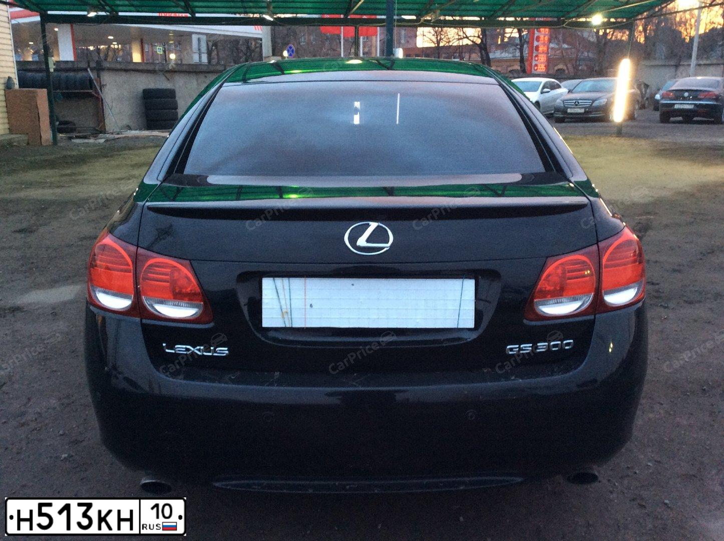 Фото автомобиля LEXUS S GS, 2006 — госномер А669АА78. Цвет: ЧЕРНЫЙ
