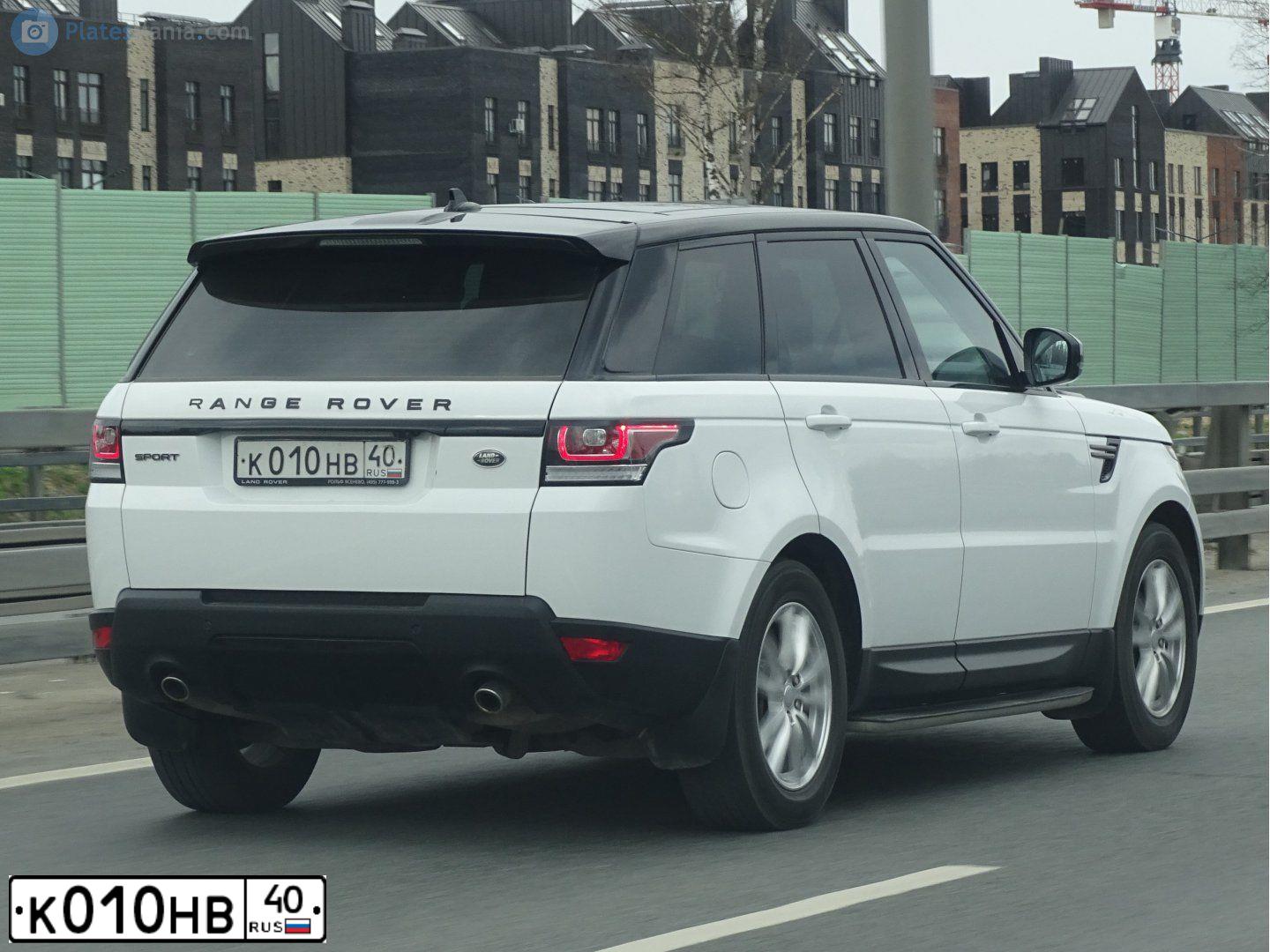 Фото автомобиля LANDROVER RANGE ROVER SPORT, 2016 — госномер А024ЕА180. Цвет: Белый