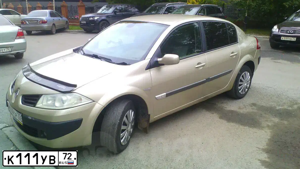 Фото автомобиля INFINITI QX50 /EX/, 2008 — госномер К111УВ72. Цвет: ТЕМНО-БОРДОВЫЙ