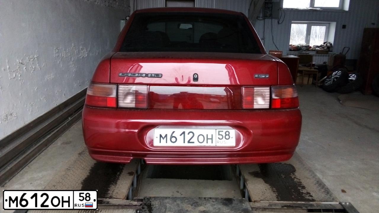 Фото автомобиля LADA 2110, 2001 — госномер М612ОН58. Цвет: СЕРЕБРИСТЫЙ КРАСНЫЙ