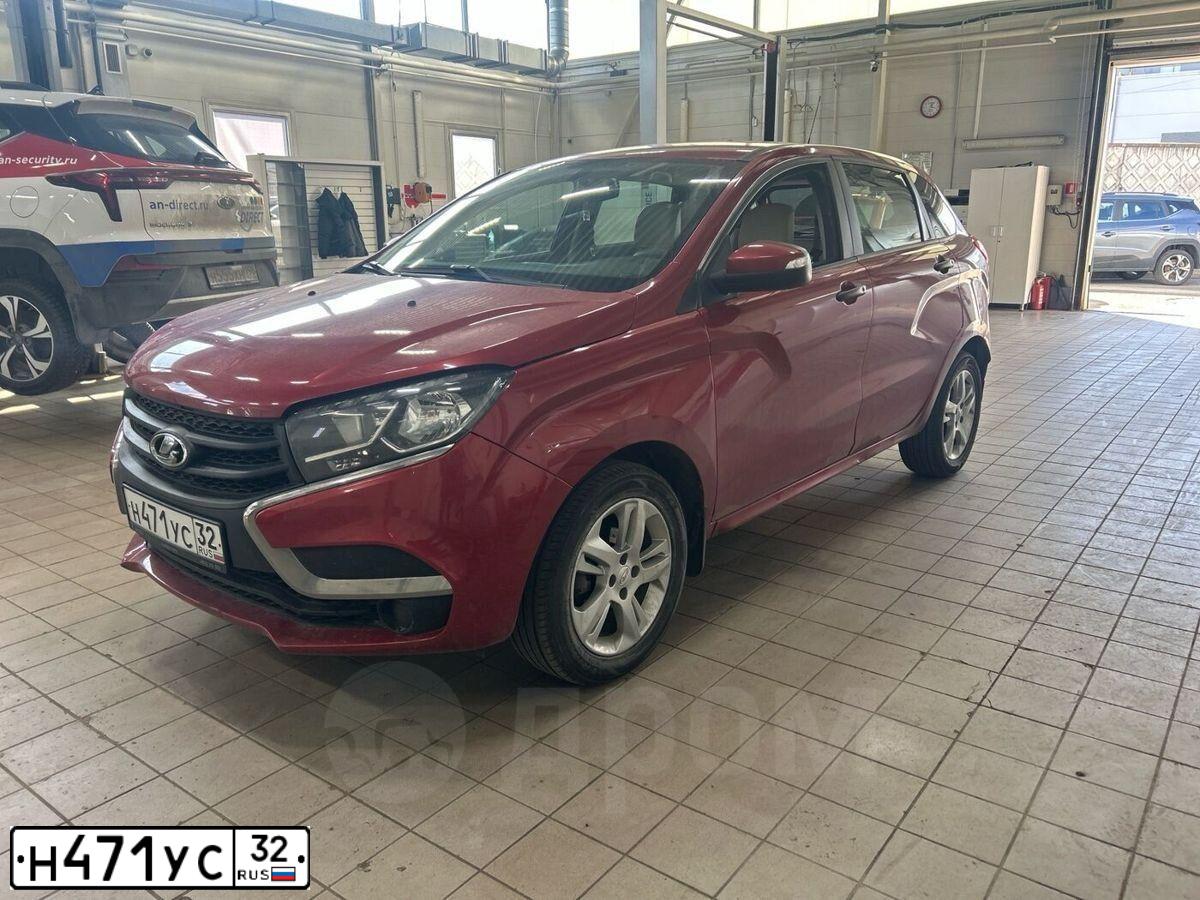 Фото автомобиля LADA XRAY, 2016 — госномер К677ХС147. Цвет: Красный