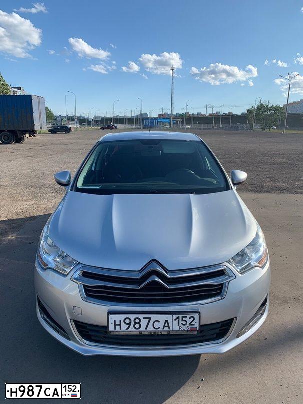Фото автомобиля CITROEN C4, 2014 — госномер Р458УХ152