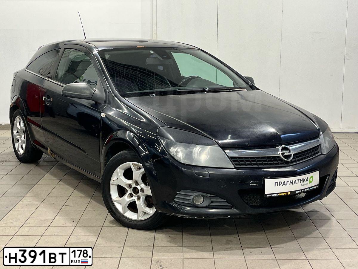 Фото автомобиля OPEL ASTRA (A-H), 2008 — госномер Е601НР147. Цвет: ЧЕРНЫЙ