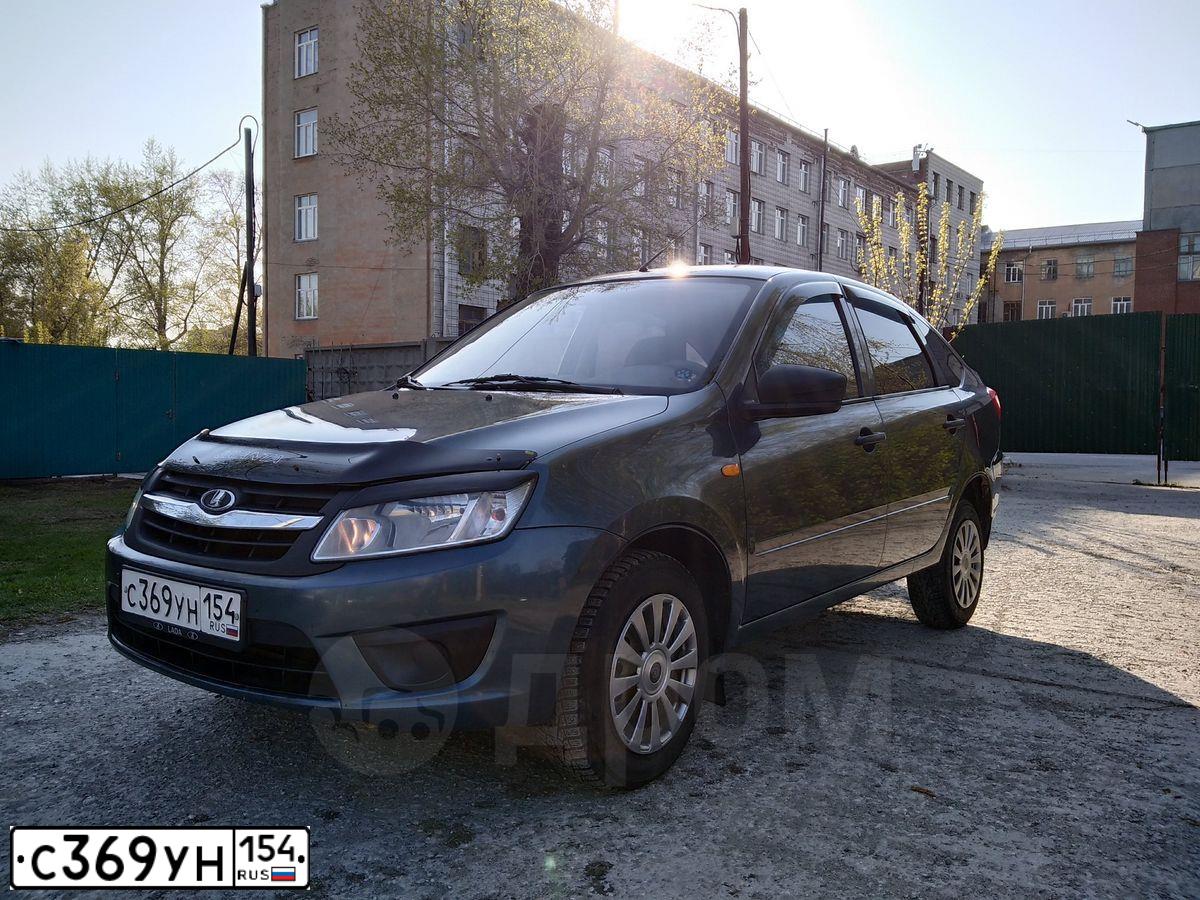 Фото автомобиля LADA 2191 GRANTA, 2014 — госномер В298МН122. Цвет: СЕРО СИНИЙ