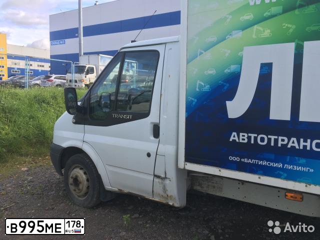 Фото автомобиля FORD TRANSIT, 2012 — госномер В995МЕ178. Цвет: БЕЛЫЙ