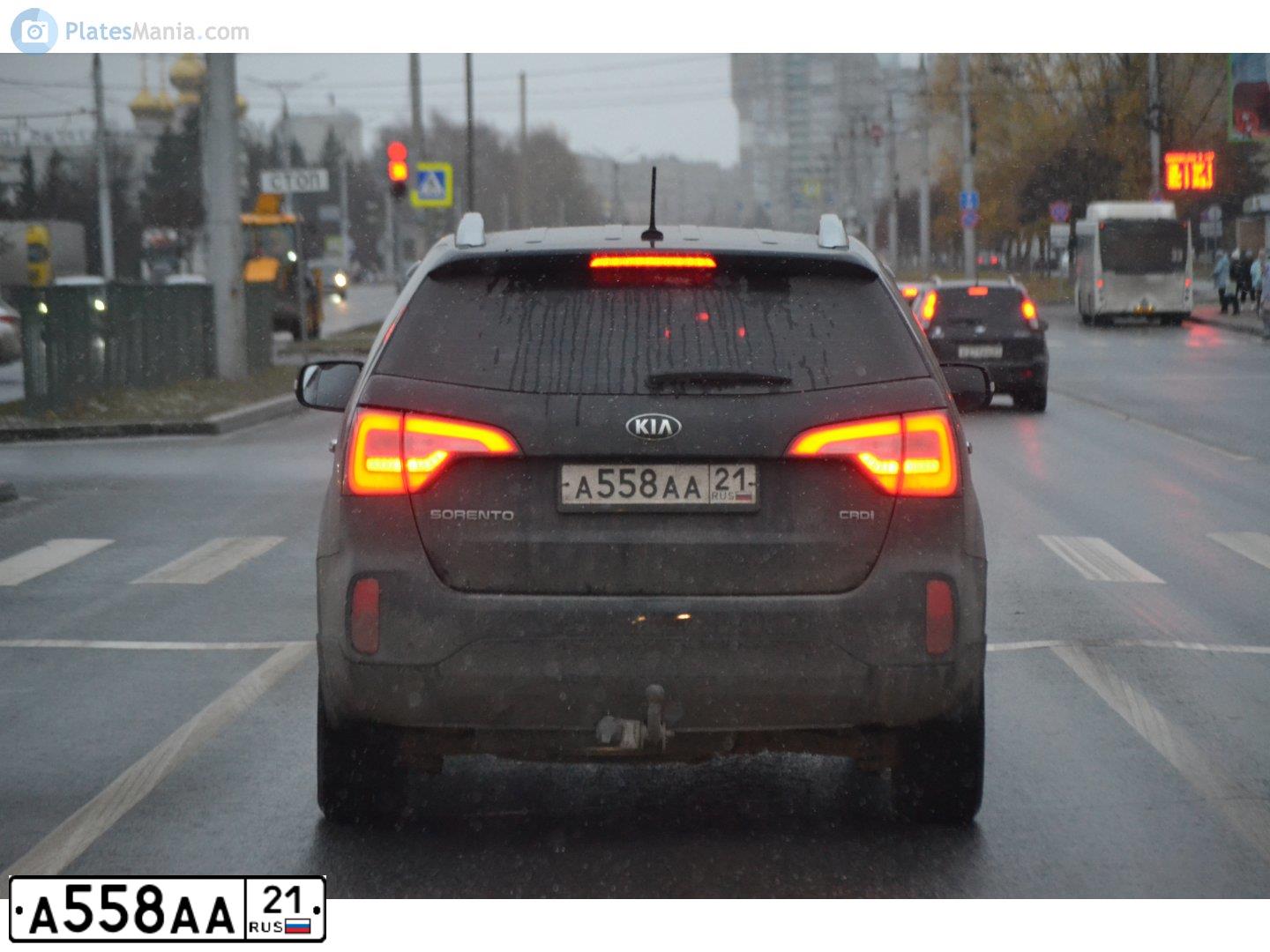 Фото автомобиля OPEL ASTRA, 2001 — госномер А558АА121. Цвет: СЕРО-ГОЛУБОЙ