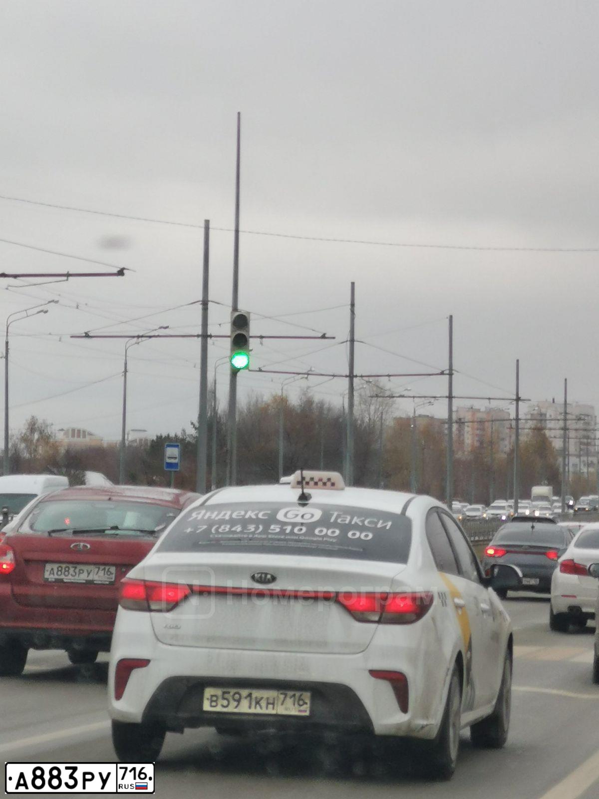 Фото автомобиля LADA 2191 GRANTA, 2018 — госномер С206НА716. Цвет: Красный