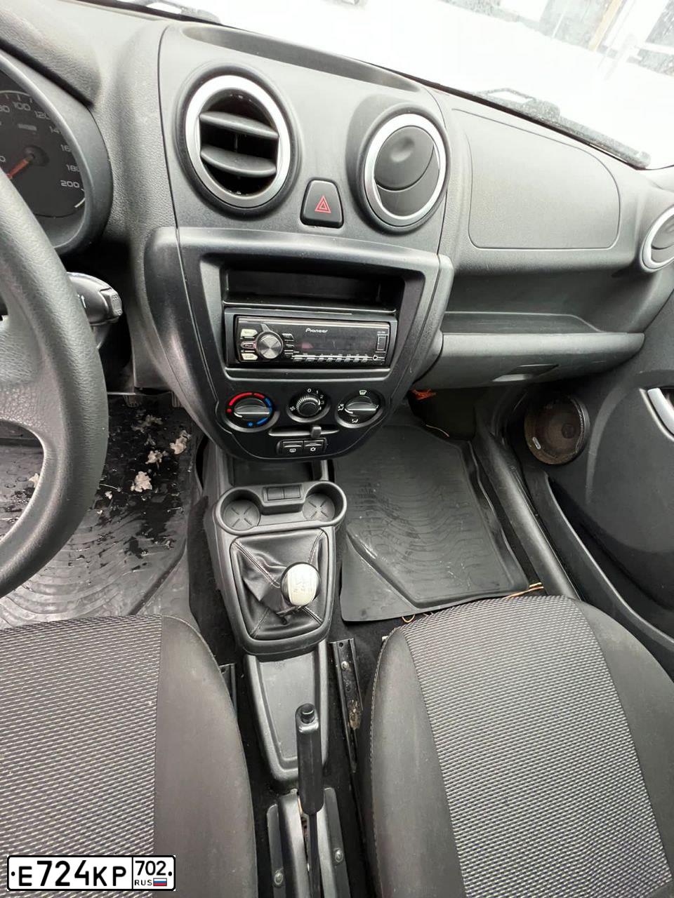 Фото автомобиля LADA 2191 GRANTA, 2014 — госномер Н997ЕС716. Цвет: СЕРО-СИНИЙ