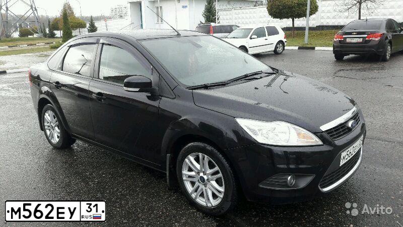 Фото автомобиля FORD FOCUS, 2008 — госномер У596ТР57. Цвет: ЧЕРНЫЙ