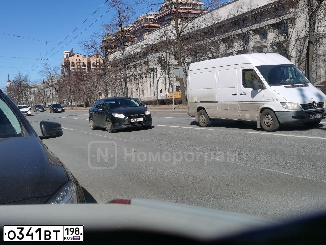 Фото автомобиля FORD FOCUS, 2014 — госномер К141ТР193. Цвет: ЧЕРНЫЙ