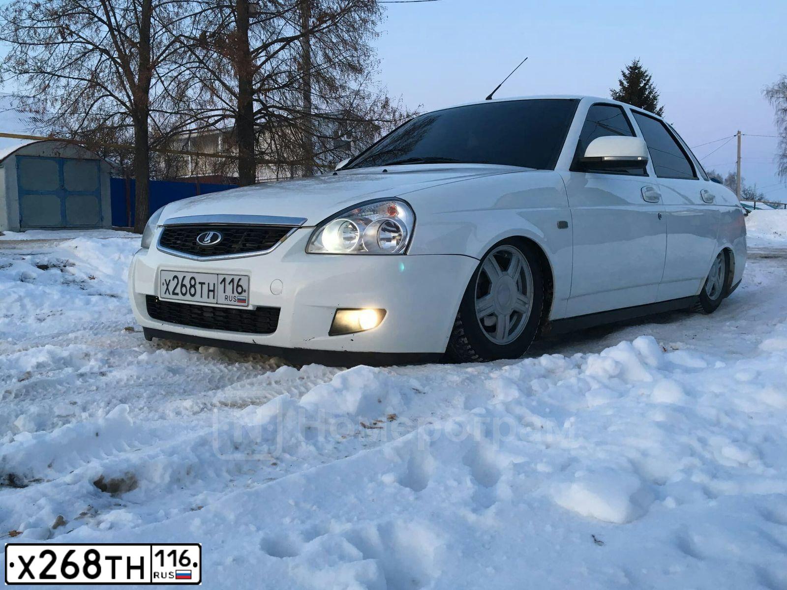Фото автомобиля LADA PRIORA, 2016 — госномер Х656ЕХ05