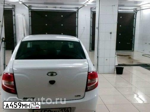 Фото автомобиля LADA 2190 GRANTA, 2013 — госномер Е655ЕХ08. Цвет: БЕЛЫЙ