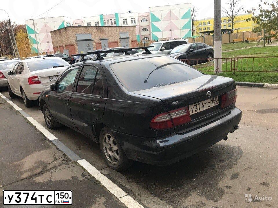 Фото автомобиля NISSAN ALMERA, 1999 — госномер Н507МТ797. Цвет: ЧЕРНЫЙ