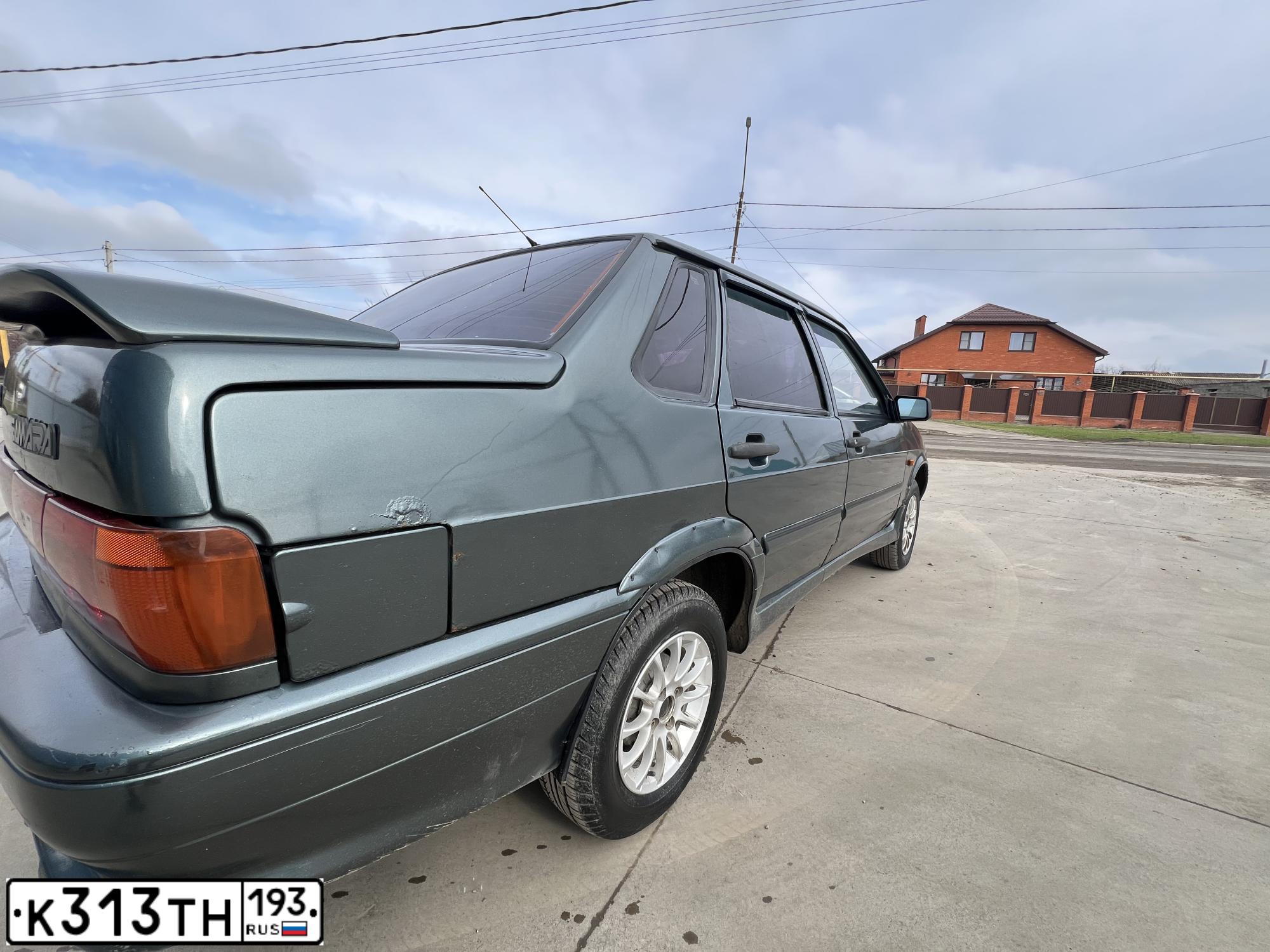 Фото автомобиля LADA 2115, 2009 — госномер В539ЕМ323