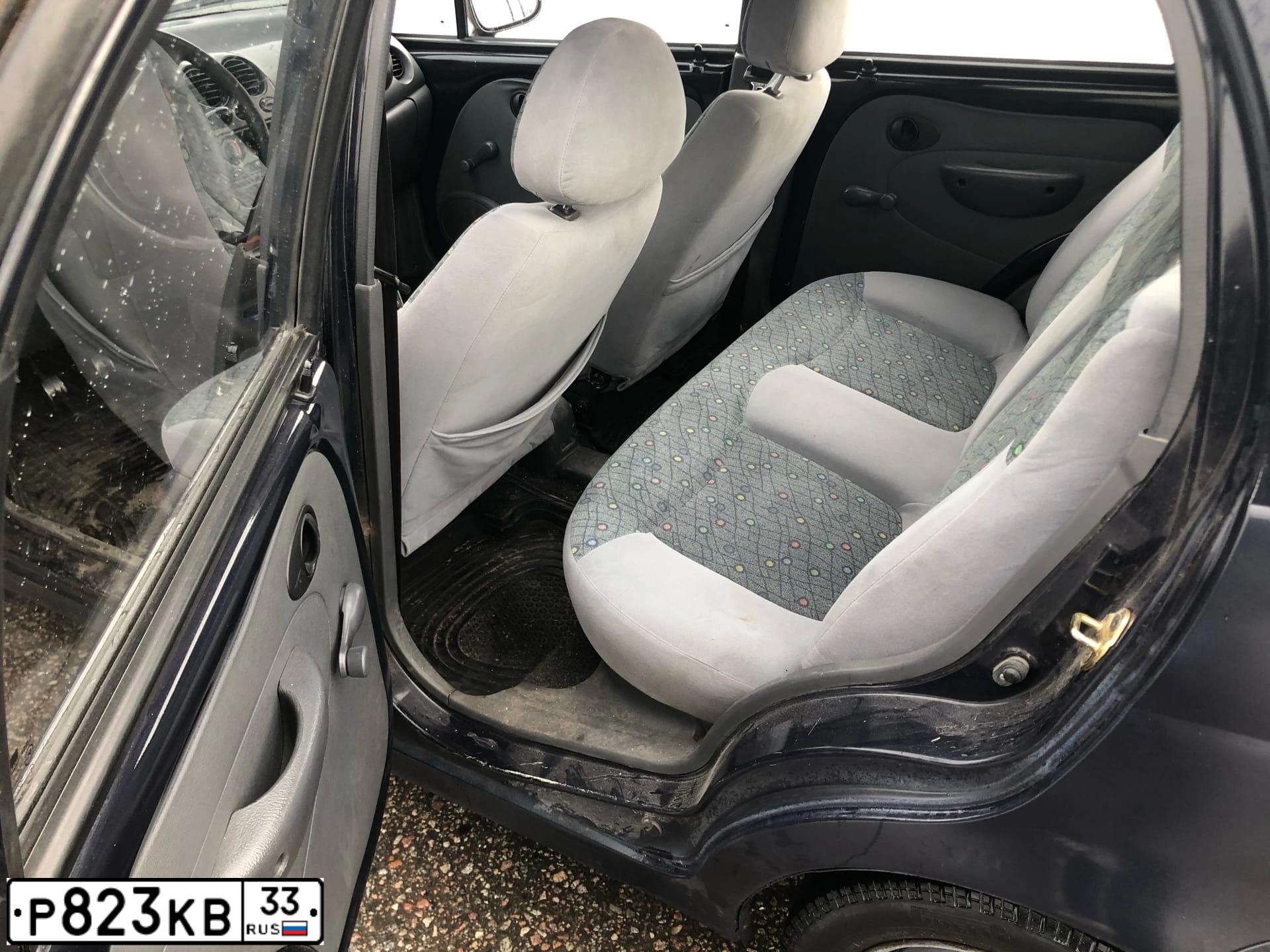 Фото автомобиля DAEWOO MATIZ, 2004 — госномер К698ЕМ774. Цвет: синий