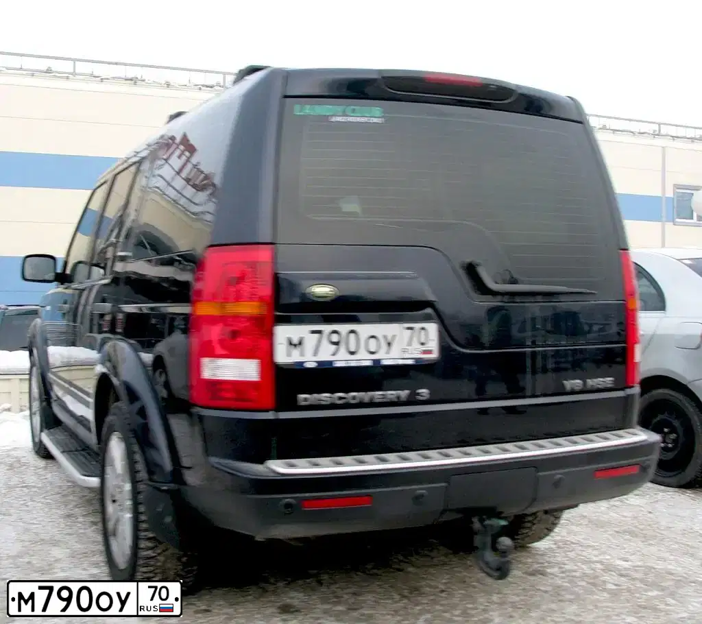 Фото автомобиля LAND ROVER DISCOVERY, 2008 — госномер К336НМ03