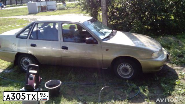 Фото автомобиля DAEWOO NEXIA, 2005 — госномер В531ХВ123. Цвет: ПЕСОЧНЫЙ