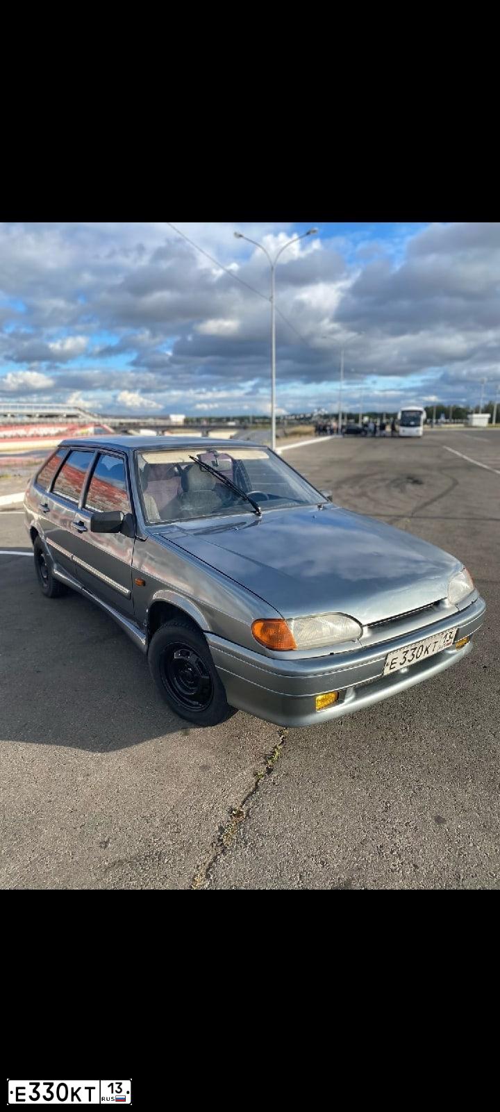 Фото автомобиля LADA 2114, 2006 — госномер М503КС13. Цвет: СРЕДНИЙ СЕРО-ЗЕЛЕН МЕТ