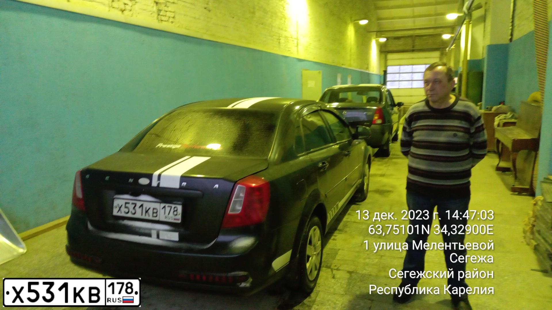 Фото автомобиля DAEWOO GENTRA, 2014 — госномер Н093КТ10