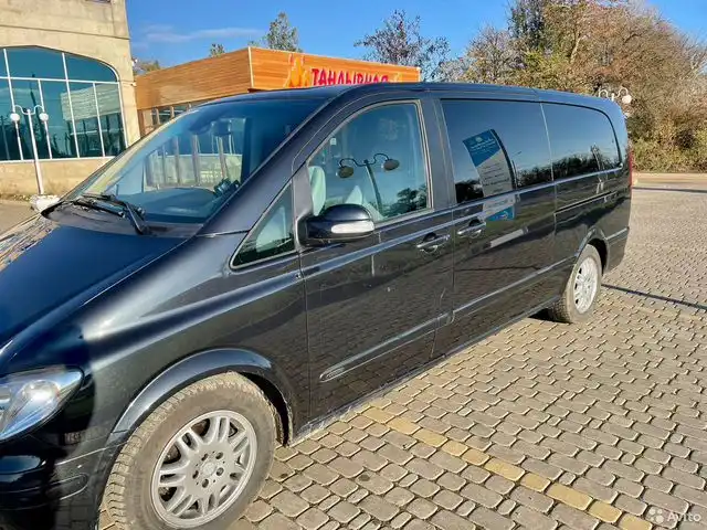 Фото автомобиля MERCEDES VIANO, 2008 — госномер О474АВ184. Цвет: ЧЕРНЫЙ