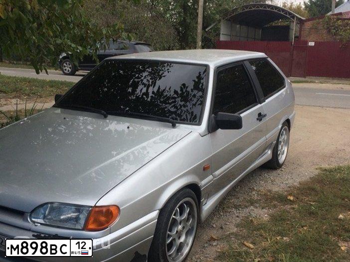 Фото автомобиля LADA 2190 GRANTA, 2013 — госномер А105РС750. Цвет: Серо-Синий