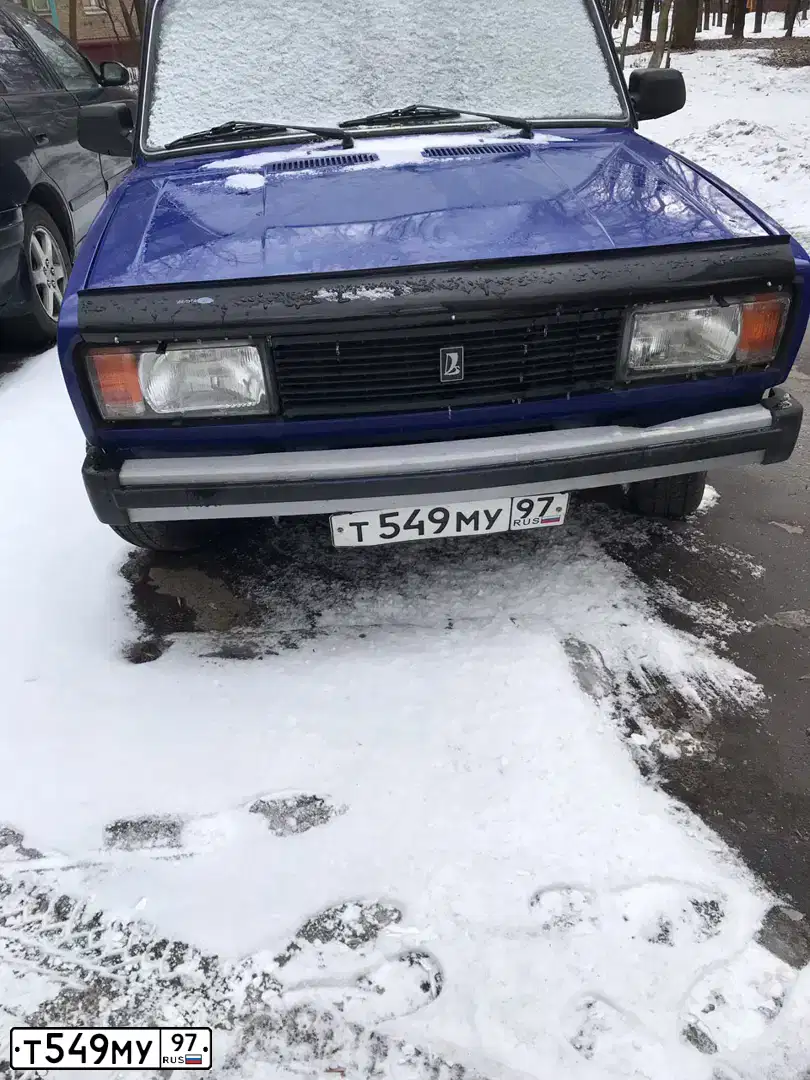 Фото автомобиля LADA 2104, 2004 — госномер Т549МУ97. Цвет: синий