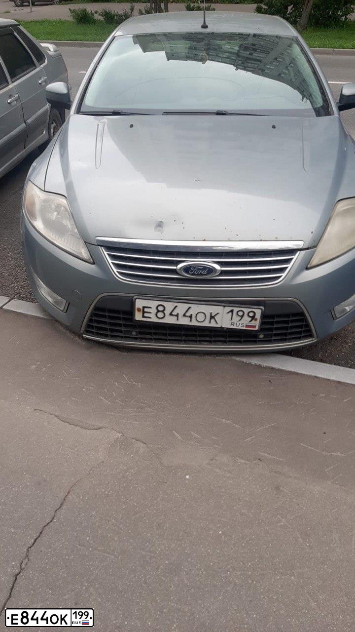 Фото автомобиля FORD MONDEO, 2008 — госномер Е844ОК199