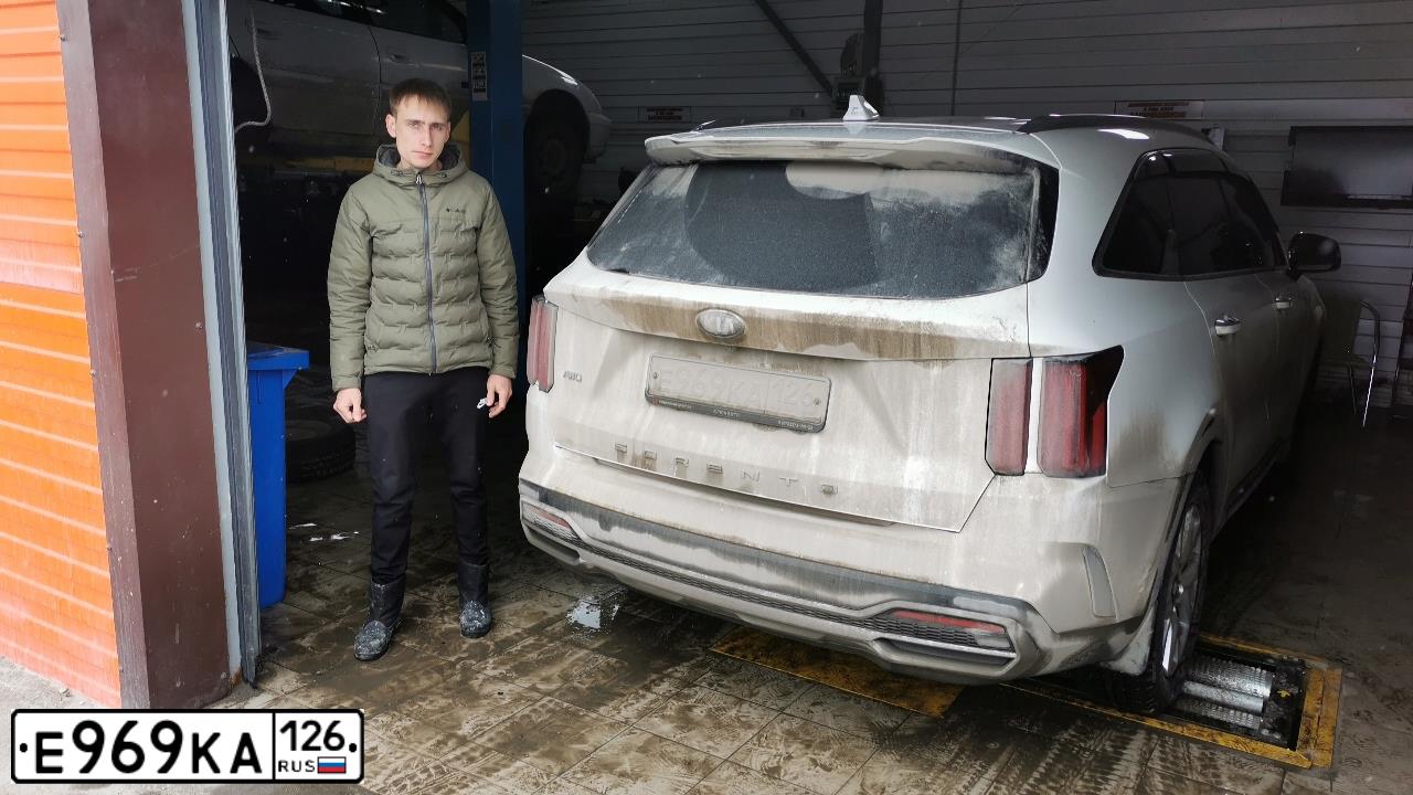 Фото автомобиля TOYOTA RAV4, 2019 — госномер В734АВ122. Цвет: Белый