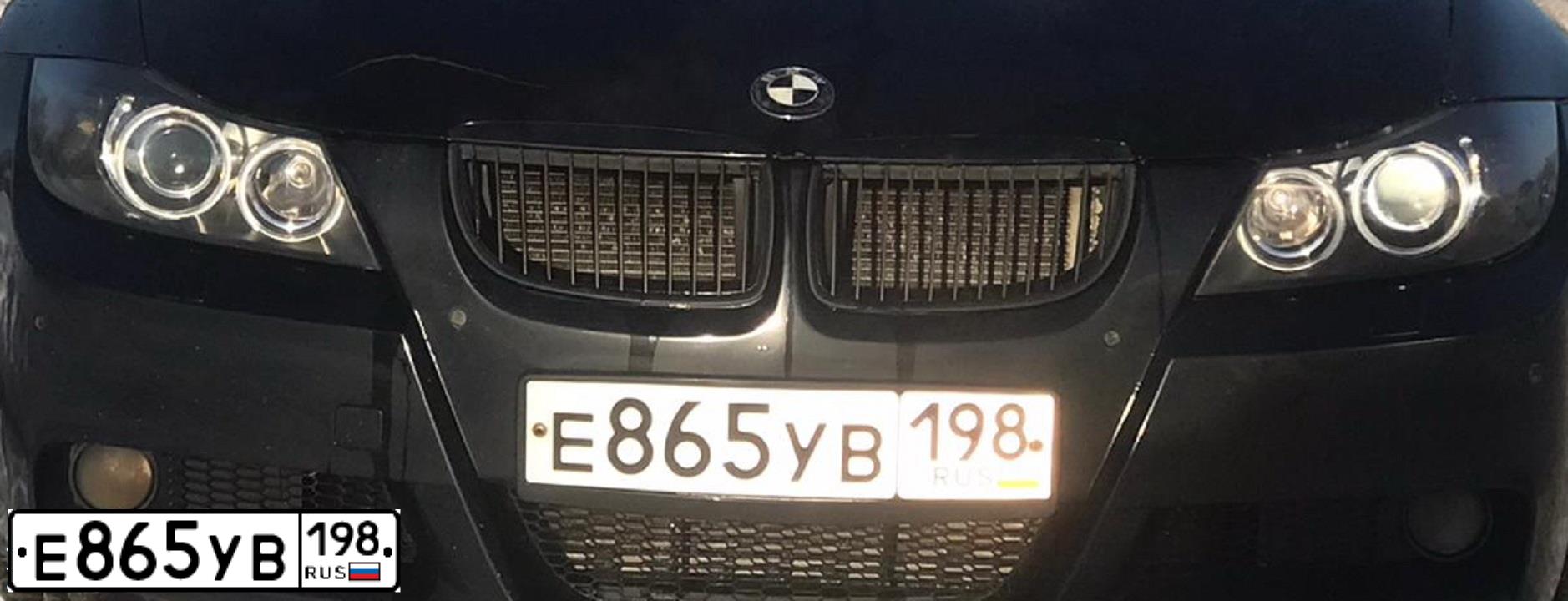 Фото автомобиля BMW 320D, 2005 — госномер М708СВ13