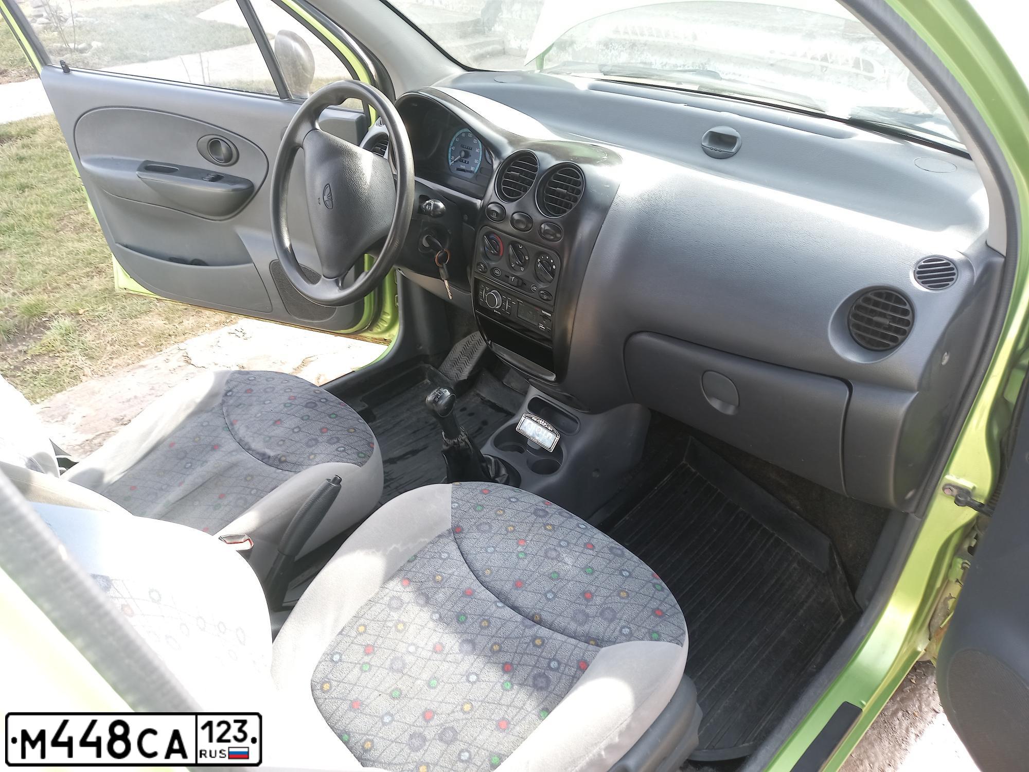 Фото автомобиля DAEWOO MATIZ, 2007 — госномер Х700ХР93. Цвет: ЗЕЛЕНЫЙ
