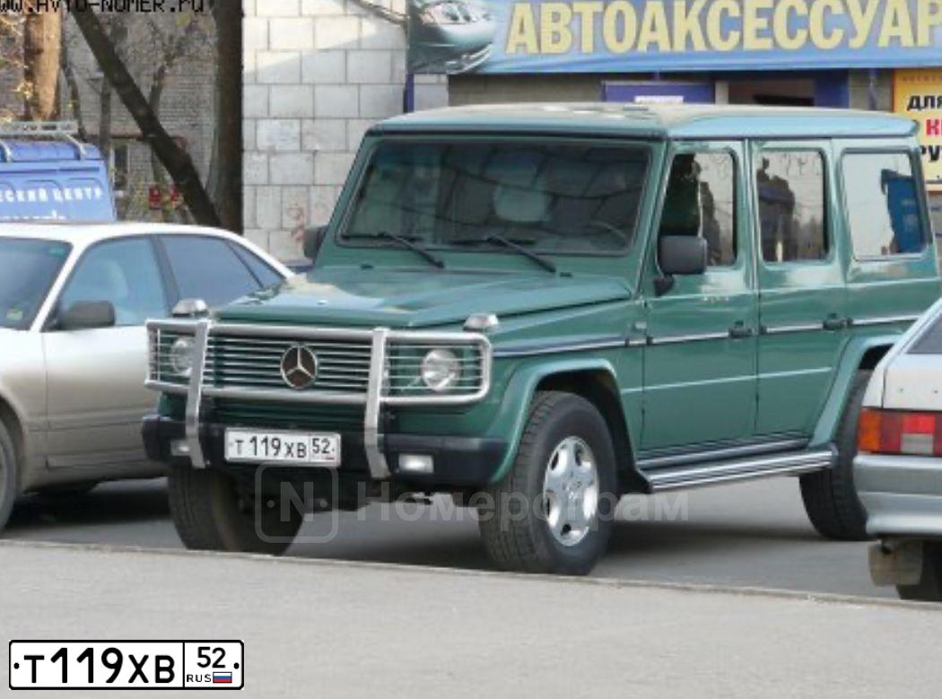 Фото автомобиля MERCEDES G-KLASSE, 1994 — госномер Н007ОЕ69. Цвет: ЧЕРНЫЙ